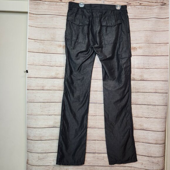 Men’s John Varvatos Gray Cargo Pants Size 48 (33 x 34) - Picture 9 of 16